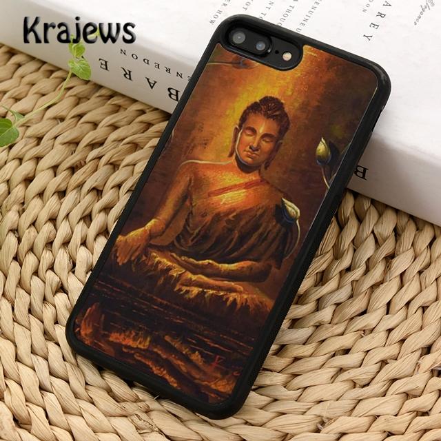 Krajews Colorful Buddha Soft Phone Case Cover For iPhone 14 5s 6s 7 8 Plus X XR XS 11 12 13 Pro Max Samsung Galaxy S21 S22 Ultra