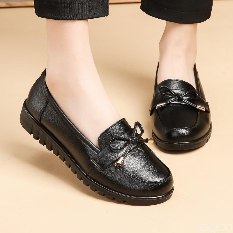 Fashion Women's flat bottomed non slip single shoes casual comfortable flat shoes simple versatile not tiring for the feet women's shoes