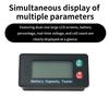 8-120V Battery Capacity Indicator LCD Digital Power Meter Tester for Motorcycle Electric Vehicles Scooter Accessories
