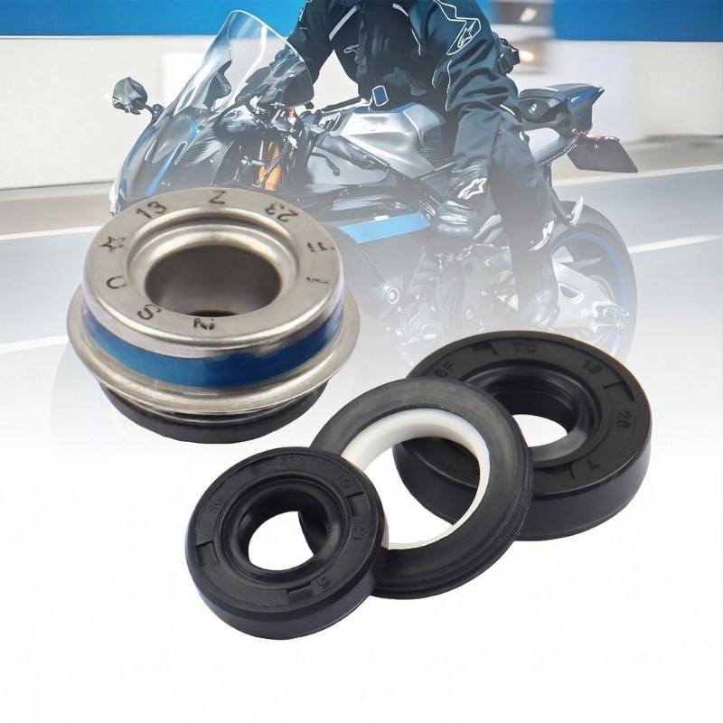 Water Pump Replacement Seal for VMAX1700 Motorcycles, FKM Rubber and Metal Mechanical Seal Set, Service Part for Routine Maintenance and Repair Work