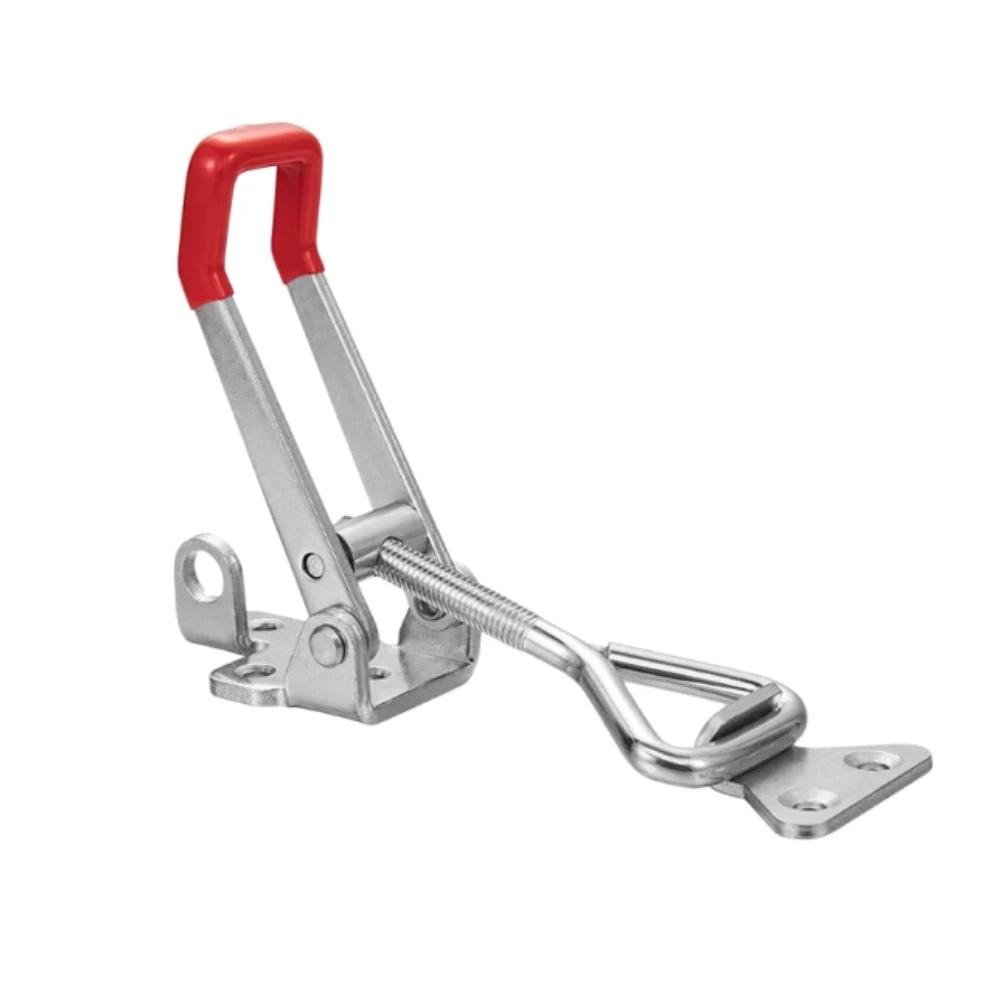 

Регулируемый ящик для инструментов металлический GH-4003 зажим-защелка защелка быстросъемный 600 кг 1322 фунта противоскользящий толкающий тянущий столярный