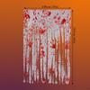 Halloween Doorway Curtain Scary Decoration Creepy Cloth for Holiday