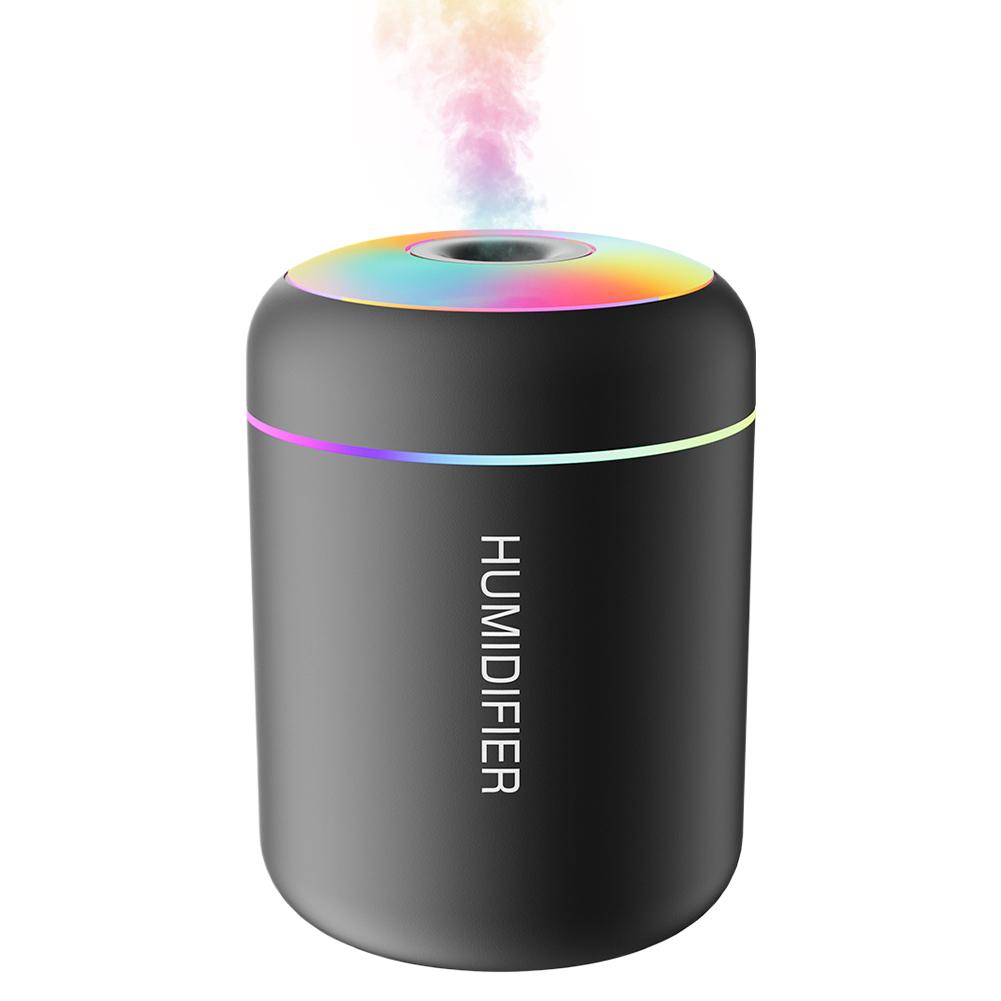 Mini Air Humidifier Usb Aroma Diffuser Essential Oil Purifier Cool Mist Sprayer Home Bedroom LED Desktop humidificador