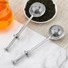 Stainless Steel Long Handle Tea Infuser Fine Mesh Rust Resistant For Home Office Loose Leaf Tea Brewing