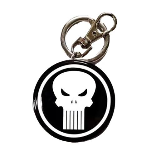 The Punisher Logo Metal Keyring