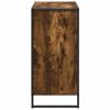 Side Cabinet Smoked Oak 79 x 36 x 75 cm Particleboard