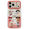 Crying baby girl magnetic suction bracket for 17promax mobile phone case Apple 16 new iPhone15