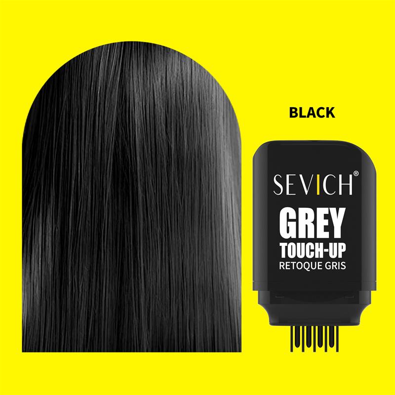 Hair Dye Stick With Comb SEVICH Temporary Waterproof Hair Coloring Pen Disposable Hair Root Concealer Stick Grey Touch Up Stick