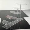 Acrylic Jewelry Display Stand Untangled Storage Large Capacity Stepped