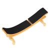 Ergonomic Violin Chin Rest 4/4 Adjustable Height Wood Shoulder Support Comfortable Violin Shoulder Cushion for Comfort