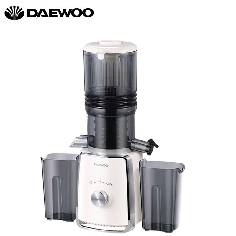 DAEWOO DYYZ-08Y25 Automatic Slow Juicer - Nebula White CN plug (adapter included)