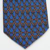 Used HERMES Tie Toyota Limited Edition Silk Blue Brown Suit