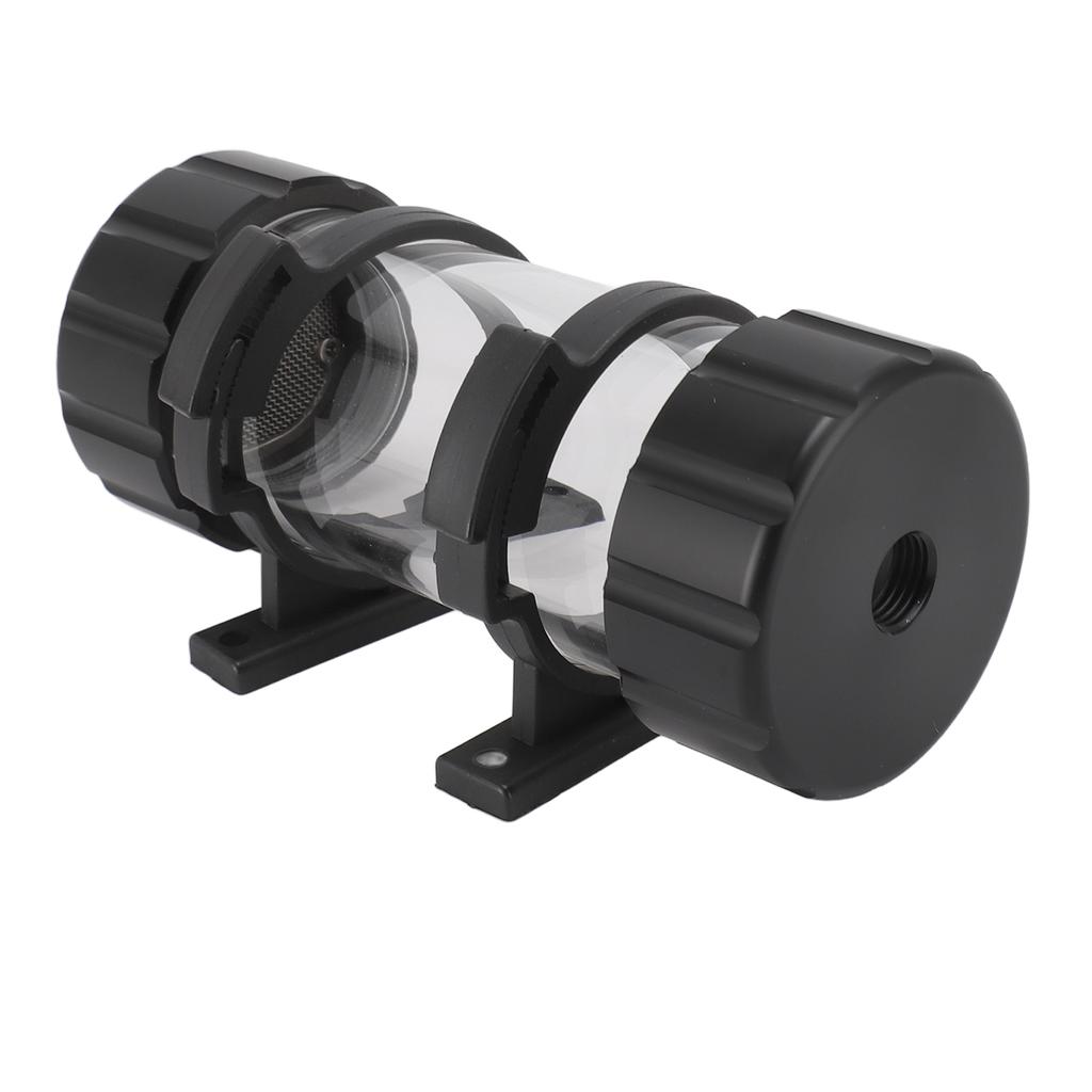 Computer Water Cooling Cylinder Transparent 160ml Water Cooler Reservoir Tank for Desktop PC 137mm
