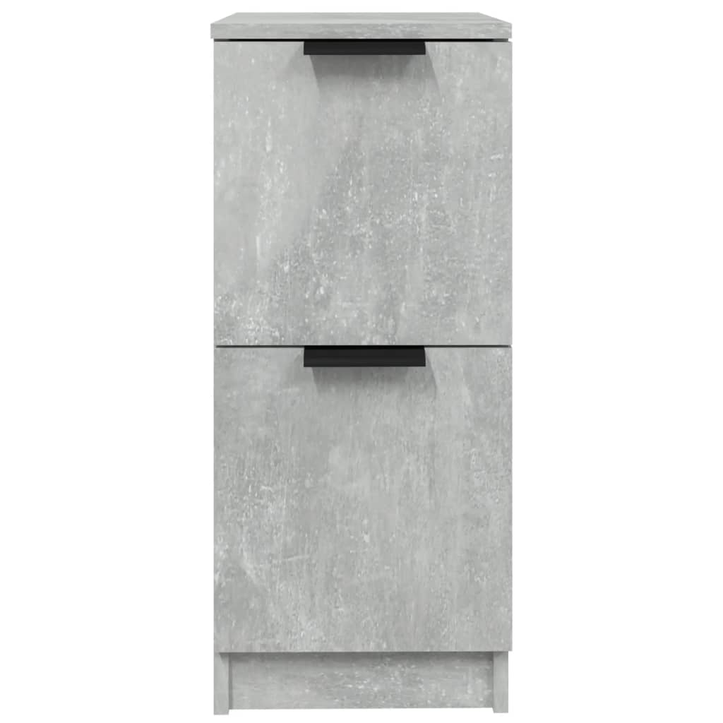 Sideboards 2 pcs Concrete Grey 30 x 30 x 70 cm Particleboard