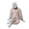 Cool E-sports Room Decor 3D Printed Masked Hottie Ornament, Mysterious Character Figurine, Stable Creative Office Desk Gadgets Base Desktop