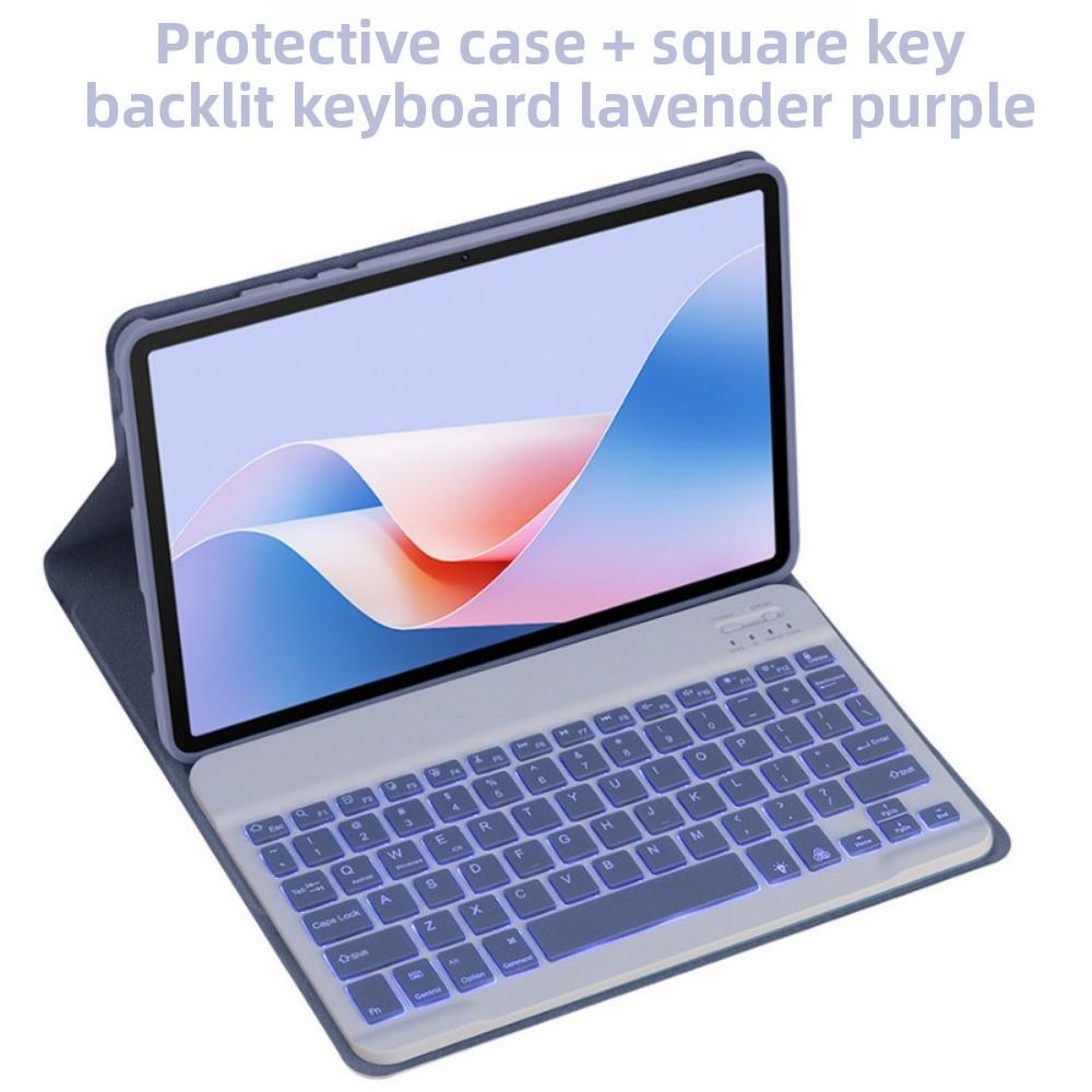 Bluetooth Keyboard Case for Xiaomi Pad 7 Pro Backlit Keyboard Cover with Touch Control for Redmi 10 6 Inch Tablet