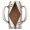 Coach Andrea 22 Zipper Closure Large Capacity PVC And Leather Crossbody Shoulder Tote Bag Small Women Bags White CP081-SVHA