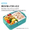 Studio Ghibli Bento Made In Studio Delivery French Style Set Box, 1-Tier, Microwave-Safe, 4-Point Lock, Japan, 650ml, Antibacterial, Ghibli, Kiki's