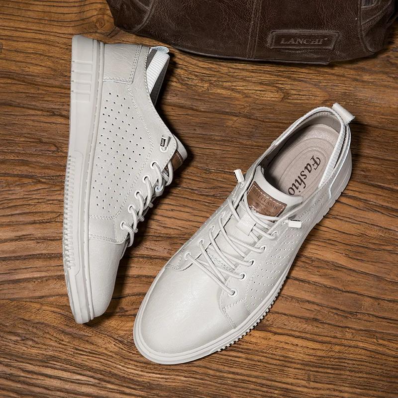 New Italy Mens Casual Shoes Comfy Lightweight Walking Sport Shoes Men Sneakers Outdoor Tennis Business Designer Shoes Dress Shoe