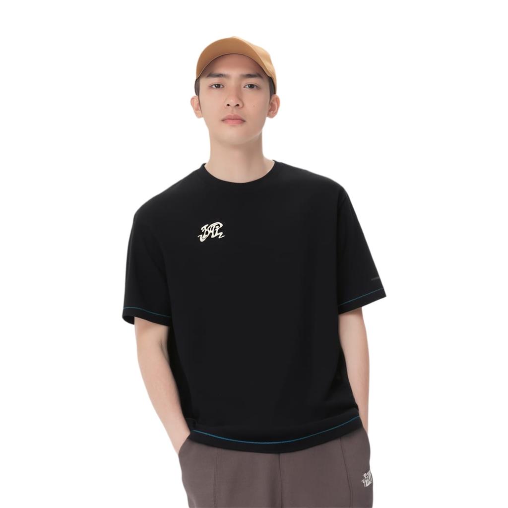 Anta Basketball Collection T Shirt Unisex Black 172521103-4