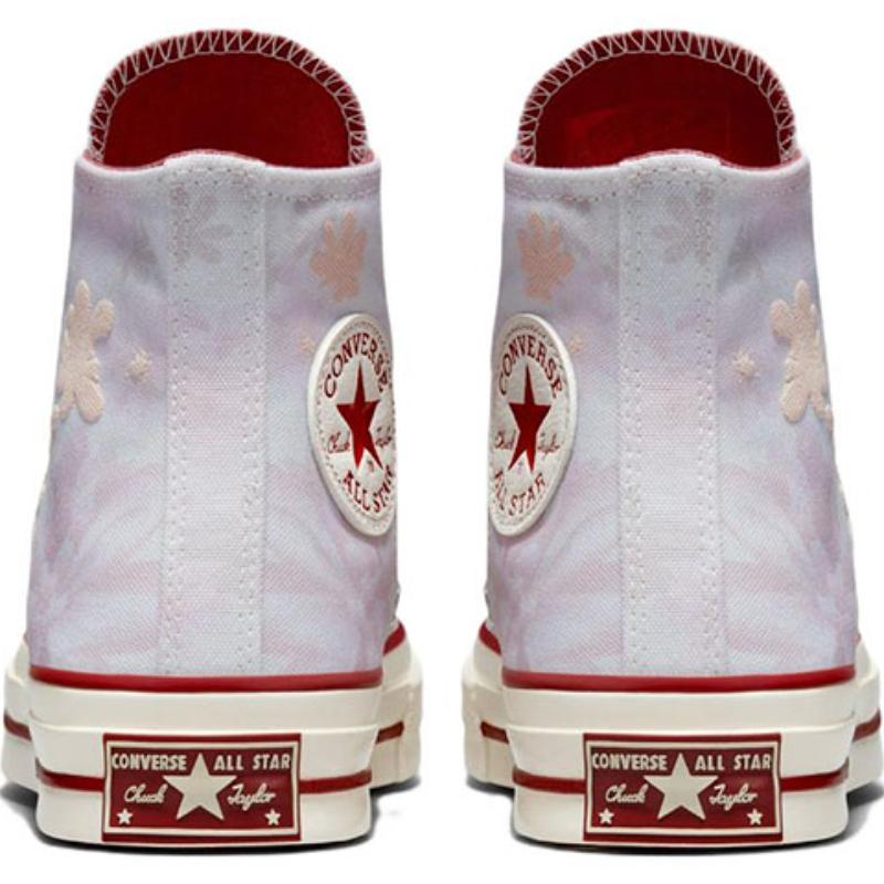 Converse 1970s Chuck 70 Comfortable Casual Abrasion Resistant High Top Canvas Shoes Unisex Purple Pink