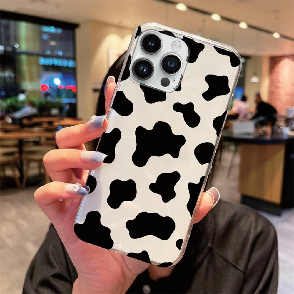For Apple iphone 12 Pro Max 14 13 Plus Clear Cover Transparent for Artistic Pink Marble White Brown Leopard Print Phone Case TPU