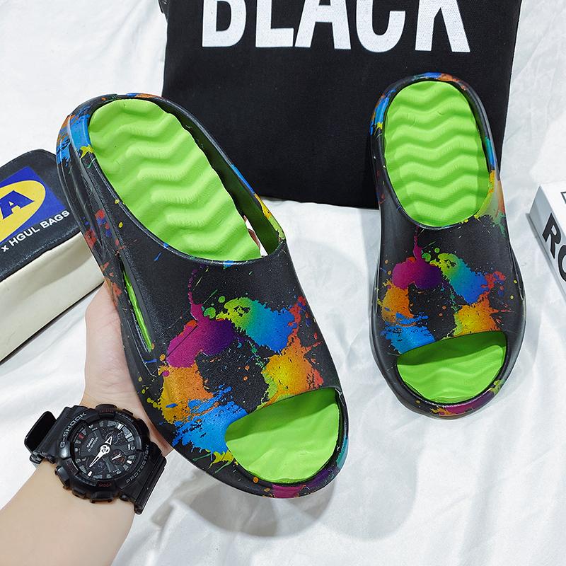 Summer Non-slip Wear-resistant Breathable Casual Sandals and Slippers Fashion Lightweight EVA Slippers Beach Shoes