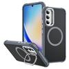 For Samsung Galaxy A54 5G Case with Lens Kickstand Matte Phone Back Cover Compatible with MagSafe