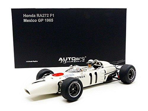 AUTOart 1/18 Scale Honda RA272 F1 1965 #11 Mexican Grand Prix Winner (Includes Richie Ginther Driver Figure)