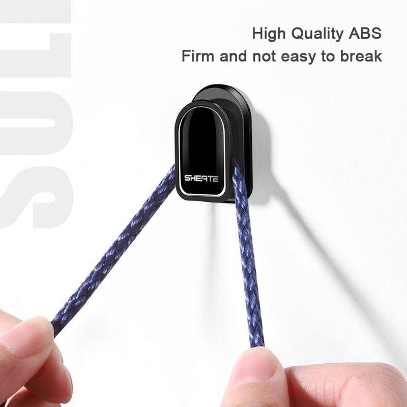 10 PCS Creative Car Small Hook Accesorios Car Interior Ornament Paste Type Convenience Hook