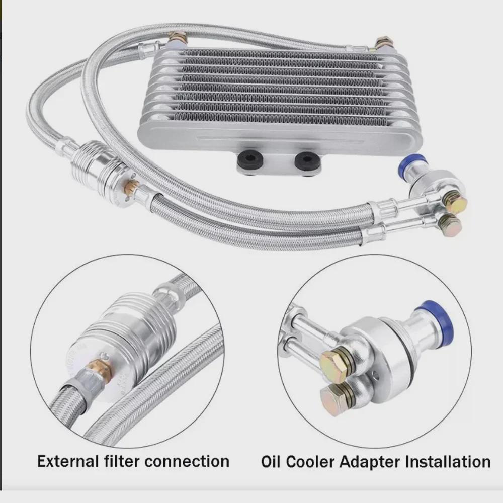 Motorcycle Off-Road Oil Cooler Radiator Pipe for CB CG Kymco Sanyang T1 Qianlong