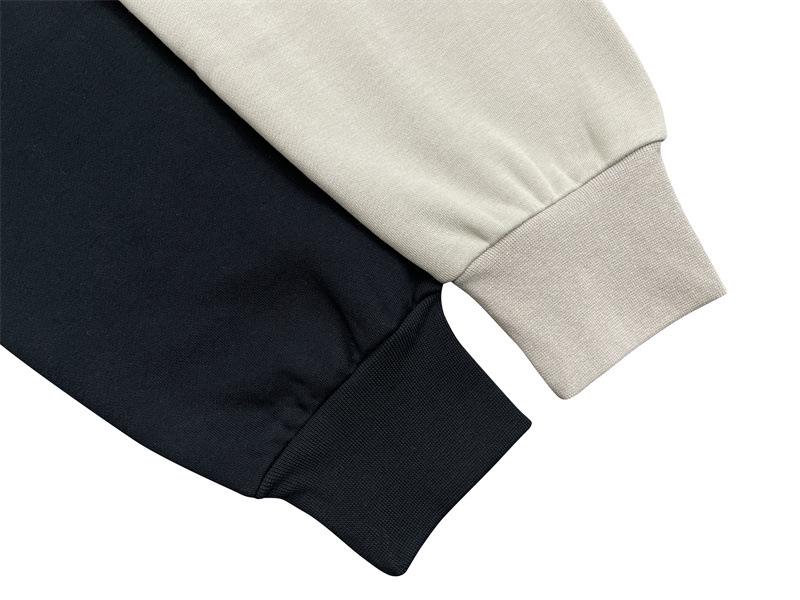 FEAR OF GOD FOG Wang Jiaer Lockerer Kapuzenpullover mit Rundhalsausschnitt – Trendiges High-Street-Basic