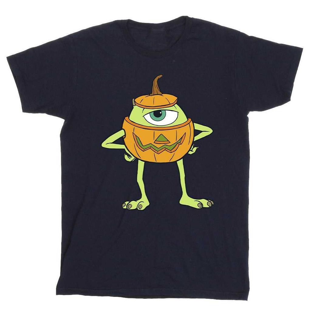 Monsters Inc Boys Mike Pumpkin Cotton Halloween T-Shirt