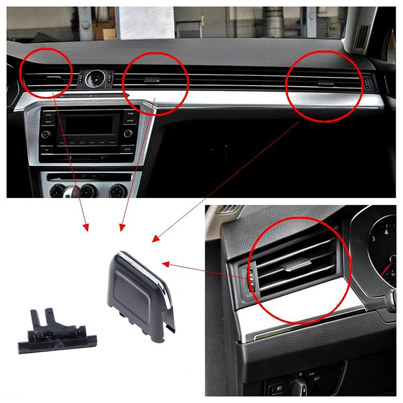 1/2/3Sets For  Passat B8 B8L Brand  Cc Instrument Panel Air Outlet Paddle Air Conditioning Rear Air Outlet Paddle