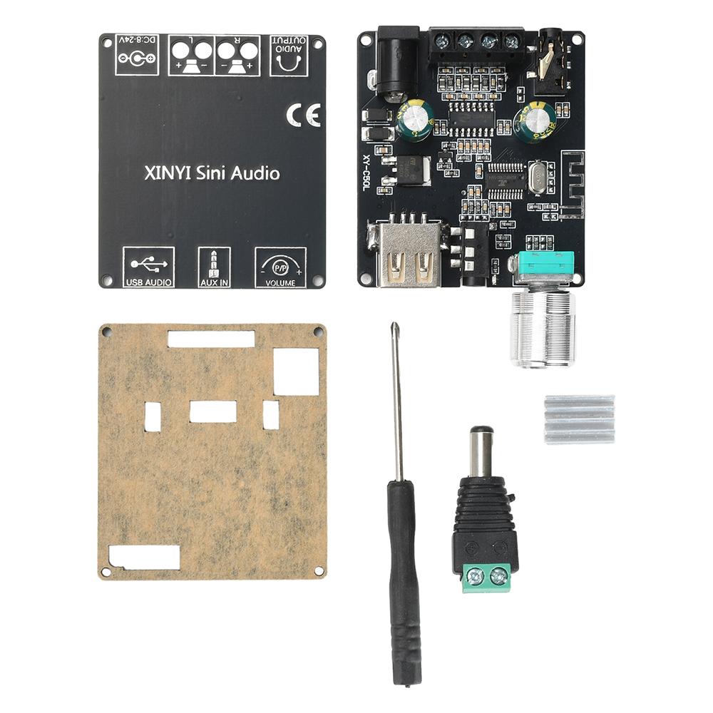 XY-C100L/H XY-C50L/H Bluetooth5.0 Stereo Audio Module Subwoofer Amplifier Board 50W/100Wx2 Dual Channel 360 Degree Tuning