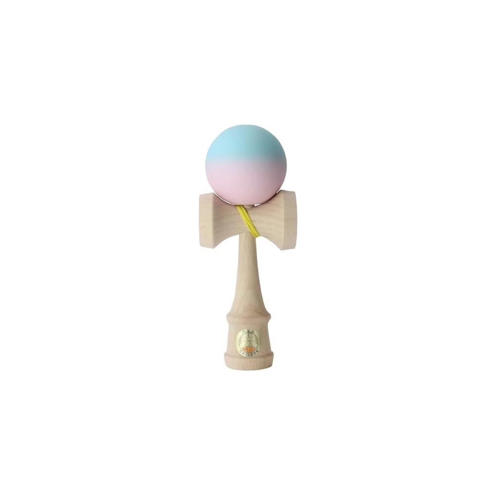 Yamagata Koubou Competition Kendama Oozora Certified by Japan Kendama Association Matte Light Blue Pink