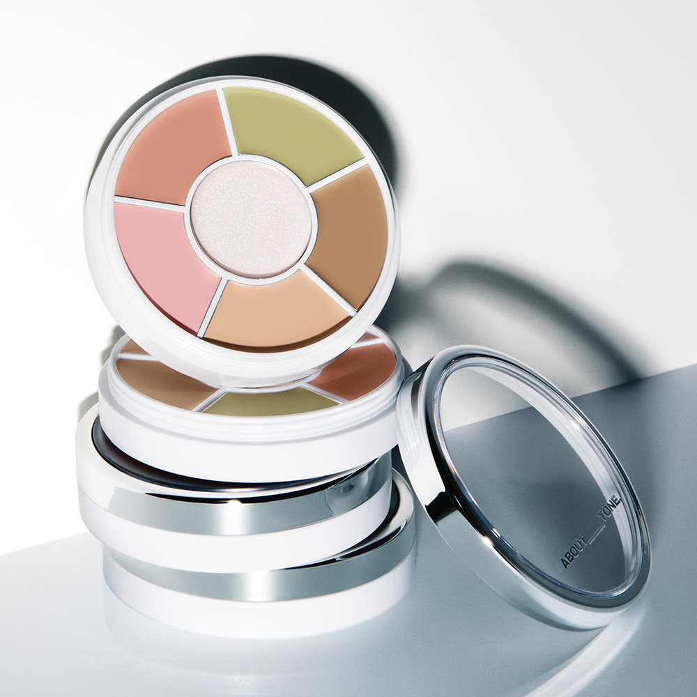 ABOUT_TONE Designing Multi Palette Multi-Use Cream Color Corrector Contour and Highlight 6.5g