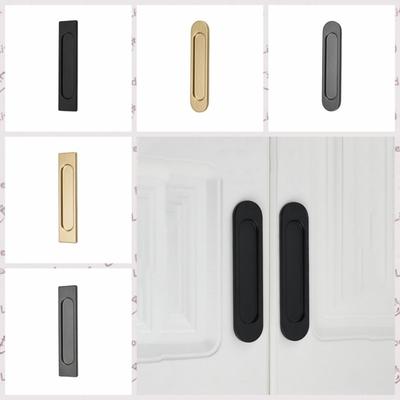 Maniglia Autoadesiva Double-sided Nero/Grigio/Oro Lega di Alluminio Pomolo per Porta in Vetro Senza Foratura Maniglia per Porta Scorrevole Finestra