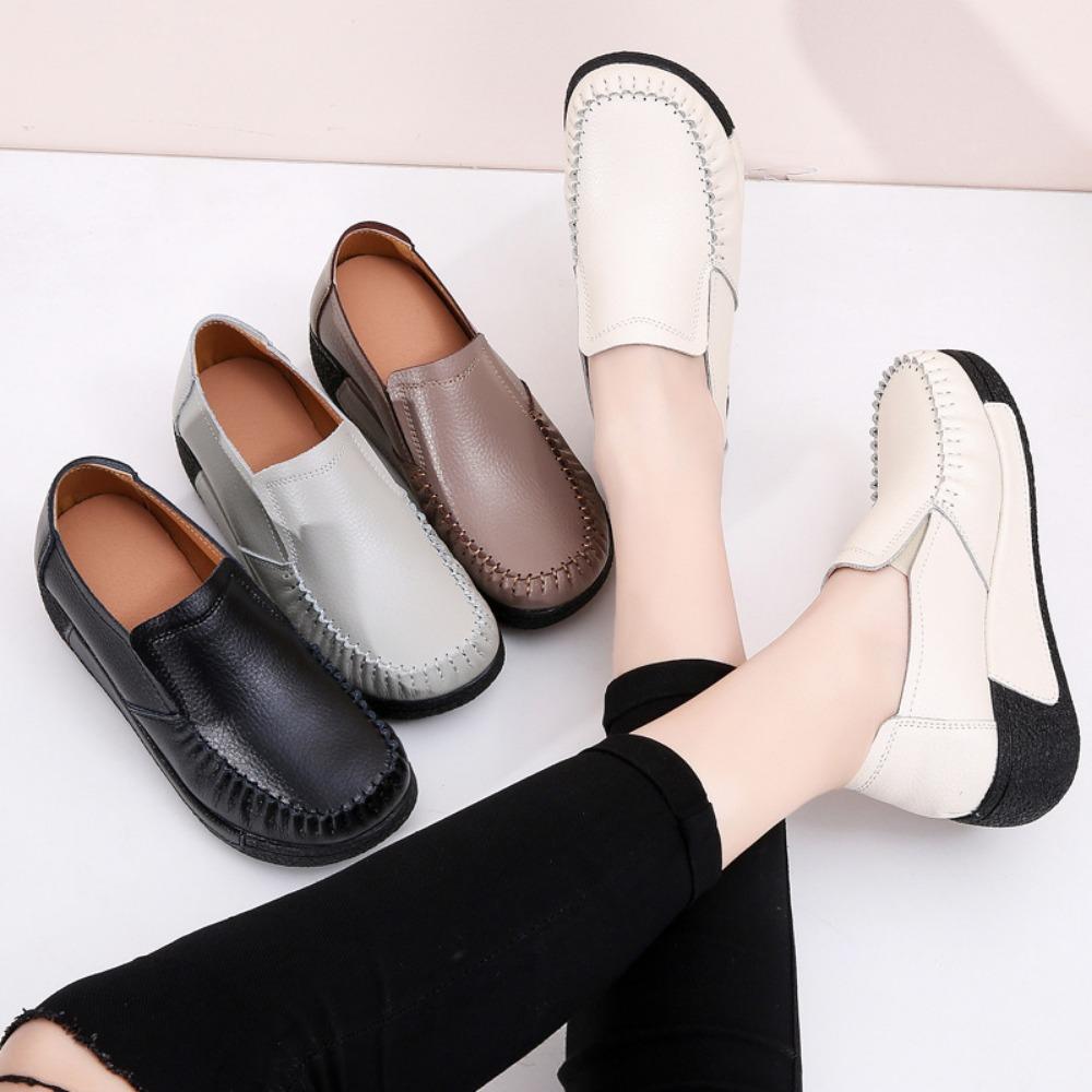 Ladies' Spring and Autumn Thick Soled Sports Shoes