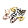 6-12Pcs/Lot Brass French Ear Hooks Lever Back Earring Wire Clips For Jewelry Making Supplies Findings Accessories Wholesale