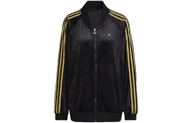 Adidas Originals Jackets Women s Black Baseball Collar Moderate Other H18020 36