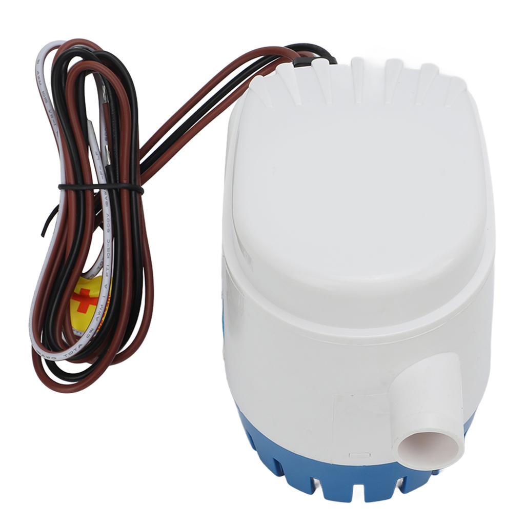 Bilge Submersible Pump Electric Automatic Water Drainage Pump with Reed Sensor System for Boat Power