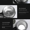 Insulated Stainless Steel Water Bottle with Handle & Tea Infuser - Large Capacity for Office Use