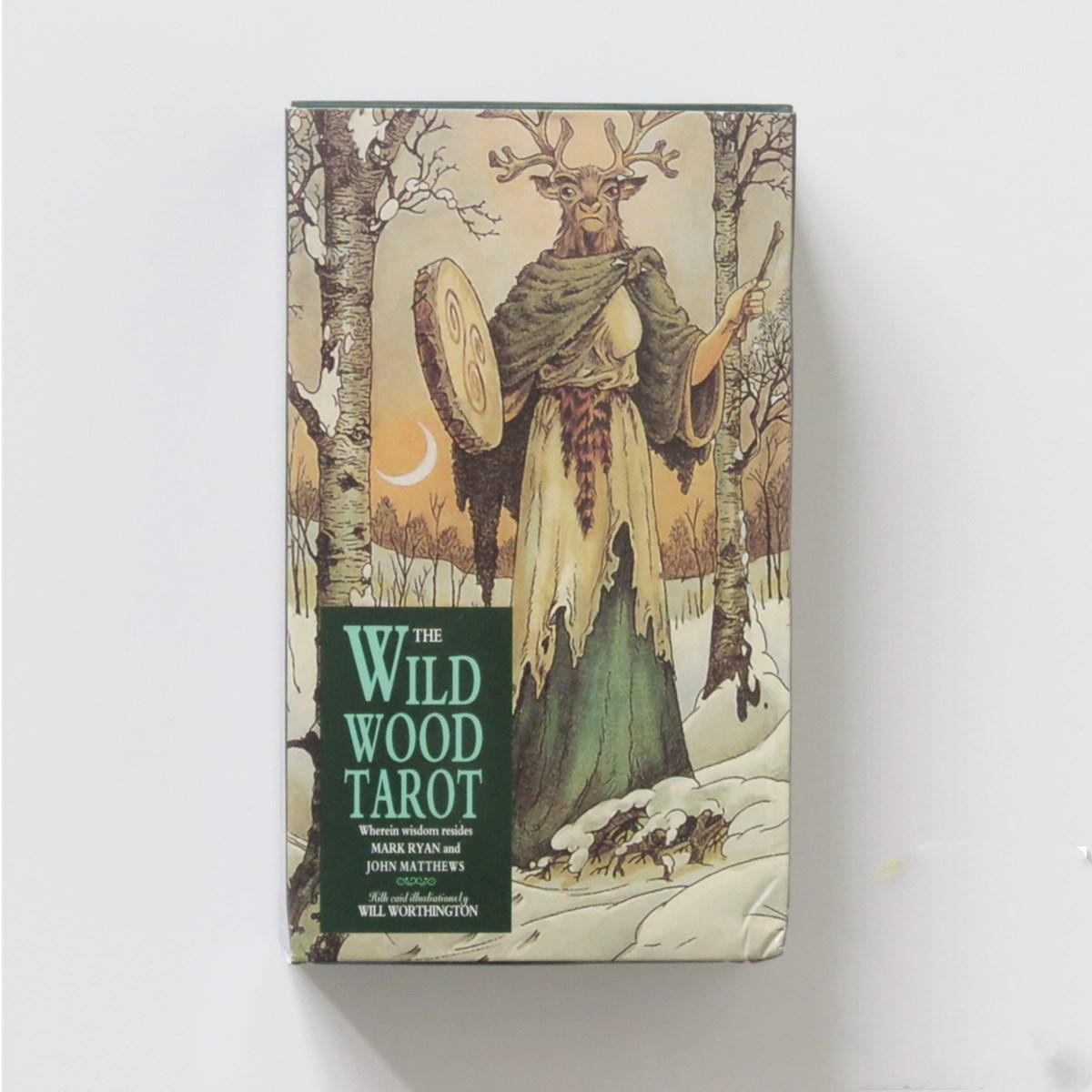 

Новые карты Таро, колода ораклов, таинственное гадание, колода Таро из дикого дерева для женщин и девочек, карточная игра, настольная игра