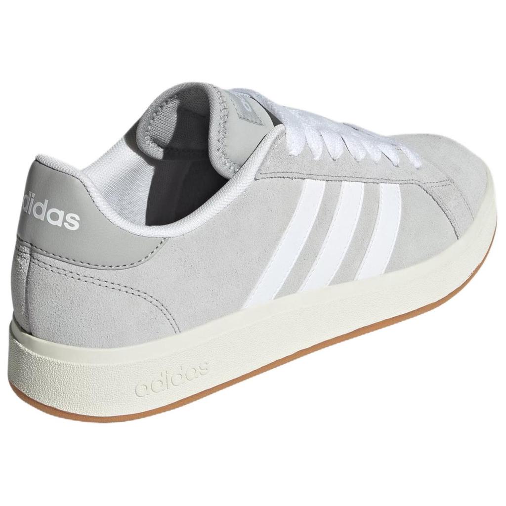 Adidas Grand Court Base 00s Grey White Gum Unisex Sneakers Grey-Two Cloud-White IH6185