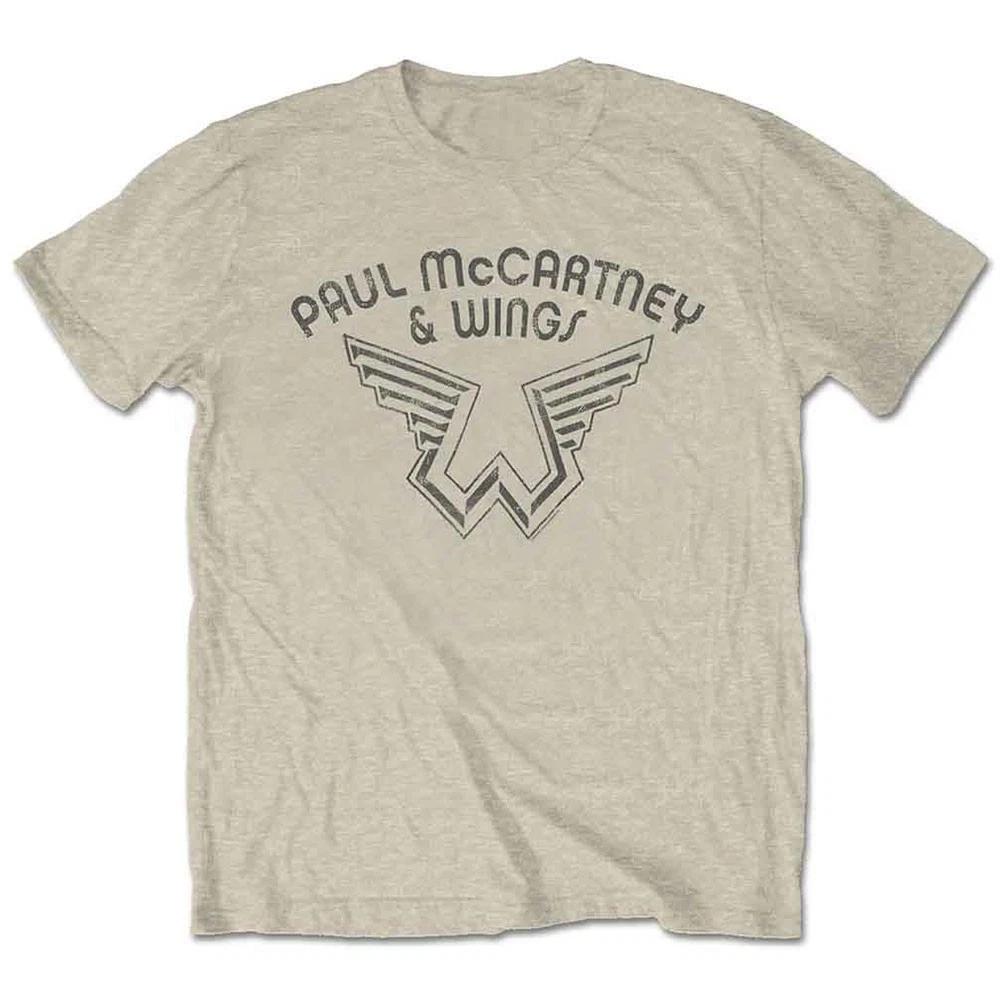 Paul McCartney Wings Logo T Shirt XL