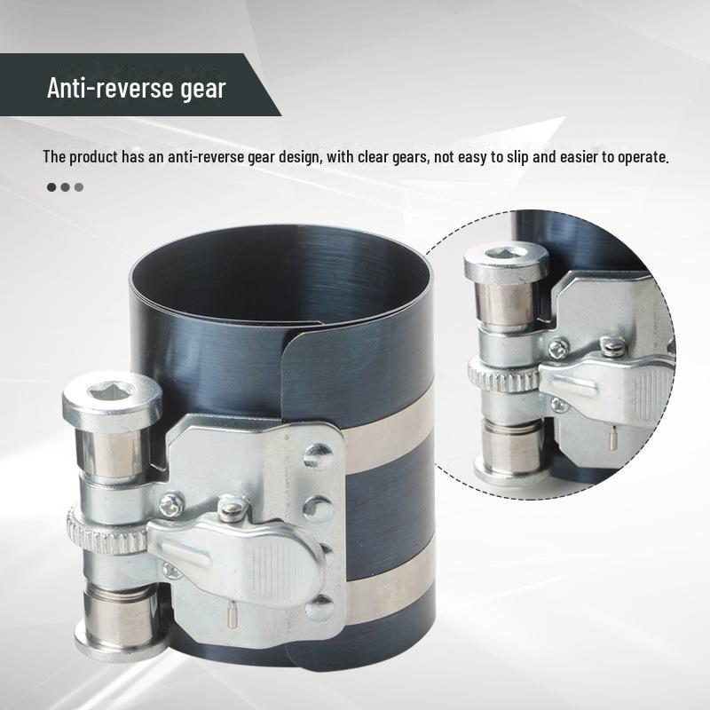 Adjustable Piston Ring Installer & Compressor (3", 4", 6") for Auto Maintenance