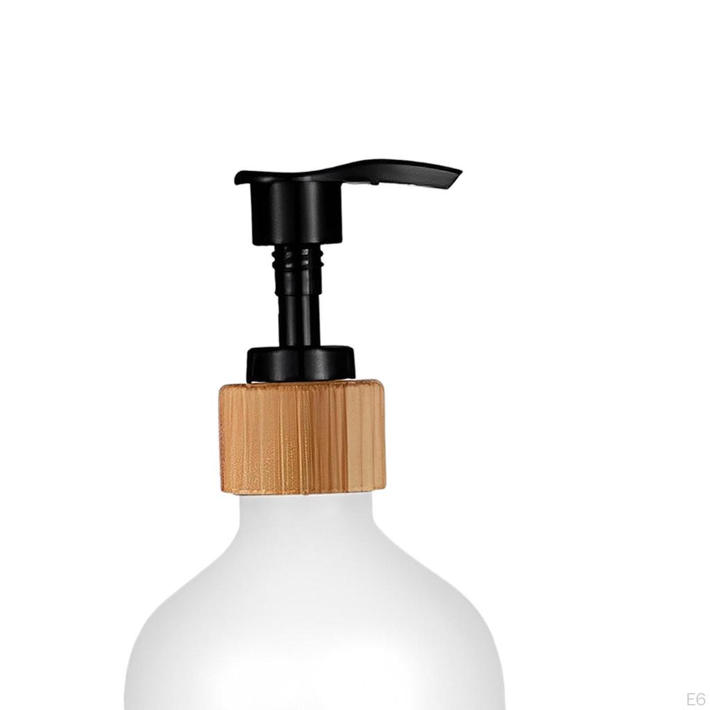 Liquid Bottle Soap Dispenser Manual Refillable Shampoo Lotion for