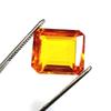 Certified Yellow Citrine 16 Ct Emerald Shape Faceted Cut Loose Gemstone F298