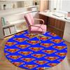 Superman Print Round Rug, Washable Floor Carpet, For Entryway Dorm Laundry Room Office Study, Home Decor Birthday Christmas Gift